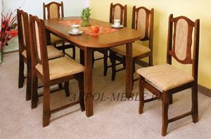 Obrazek Zestaw Królewicz stół i 12 krzeseł