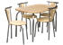Obrazek Zestaw Jowisz stół i 4 krzesła metalowe