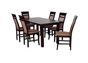 Obrazek Zestaw Elitarny stół i 6 krzeseł