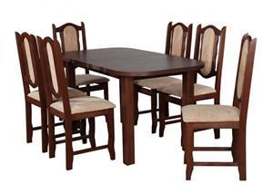 Obrazek Zestaw Królewicz stół i 6 krzeseł